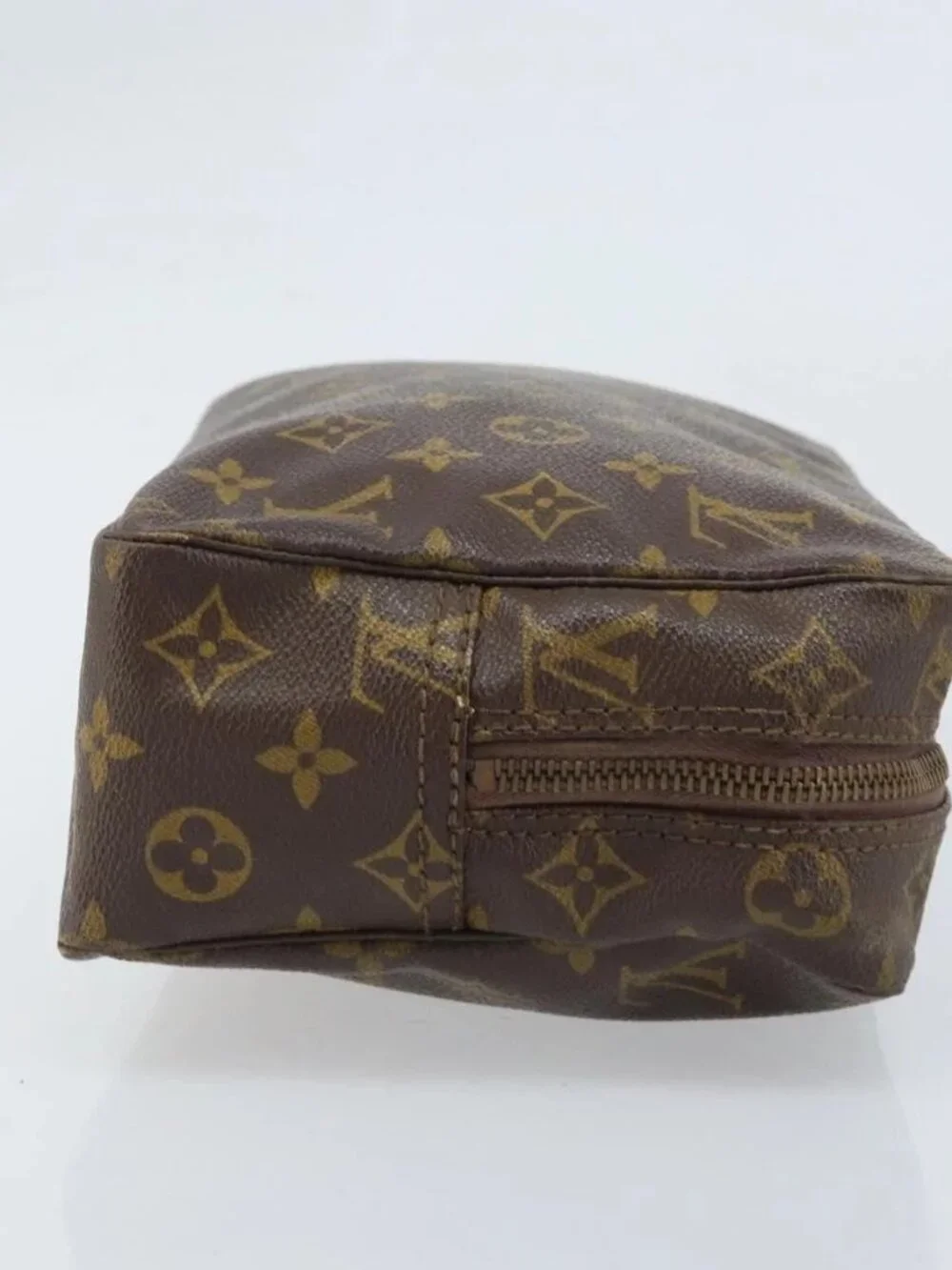 LOUIS VUITTON Monogram Trousse Toilette 28 Clutch Bag M47522 LV Auth BA10997 - Picture 3 of 16